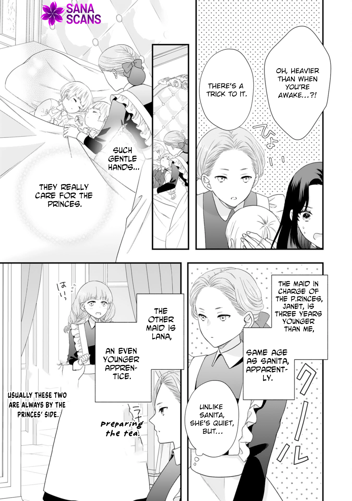 Villainess Stepmother of Twin Princes Who Just Loves Her Cute Boys. Chapter 6 Page 5